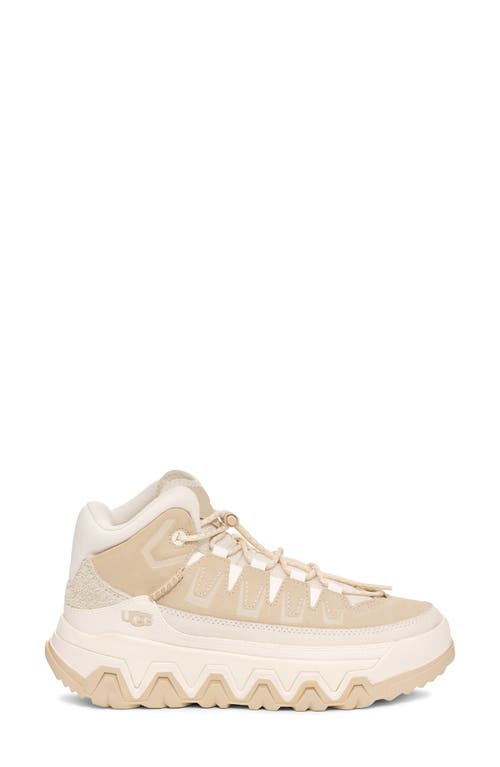 Shop Ugg(r) Captrail High Waterproof Sneaker In Light Beige