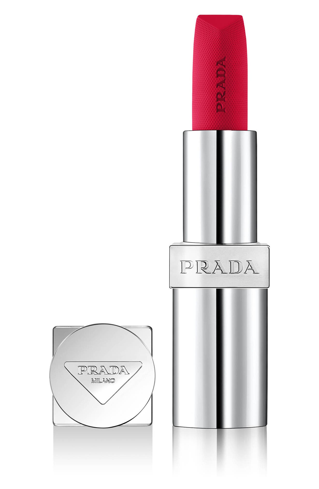 Prada Monochrome Soft Matte Refillable Lipstick in P156 | Smart Closet