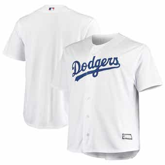 Jackie Robinson Brooklyn Dodgers Big & Tall Home Cooperstown Collection  Replica Player Jersey - White