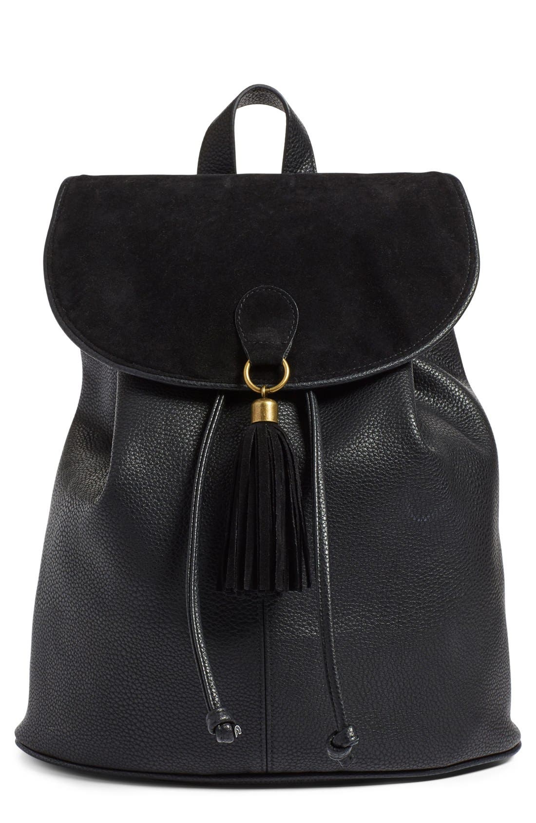 BP. Faux Leather Tassel Backpack Nordstrom