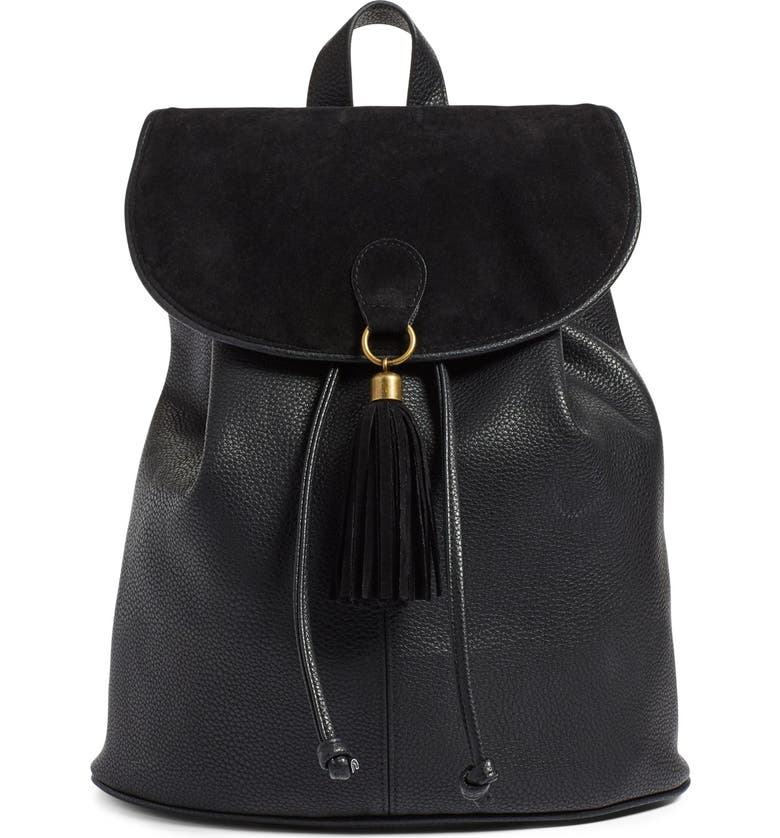 BP. Faux Leather Tassel Backpack | Nordstrom