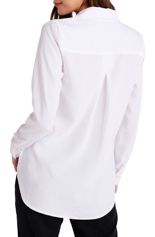 Shop Bella Dahl Popover Tunic Shirt In White