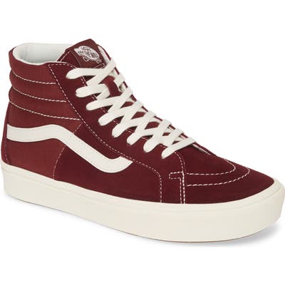Vans Comfycush Sk8-Hi Split Sneaker, Red