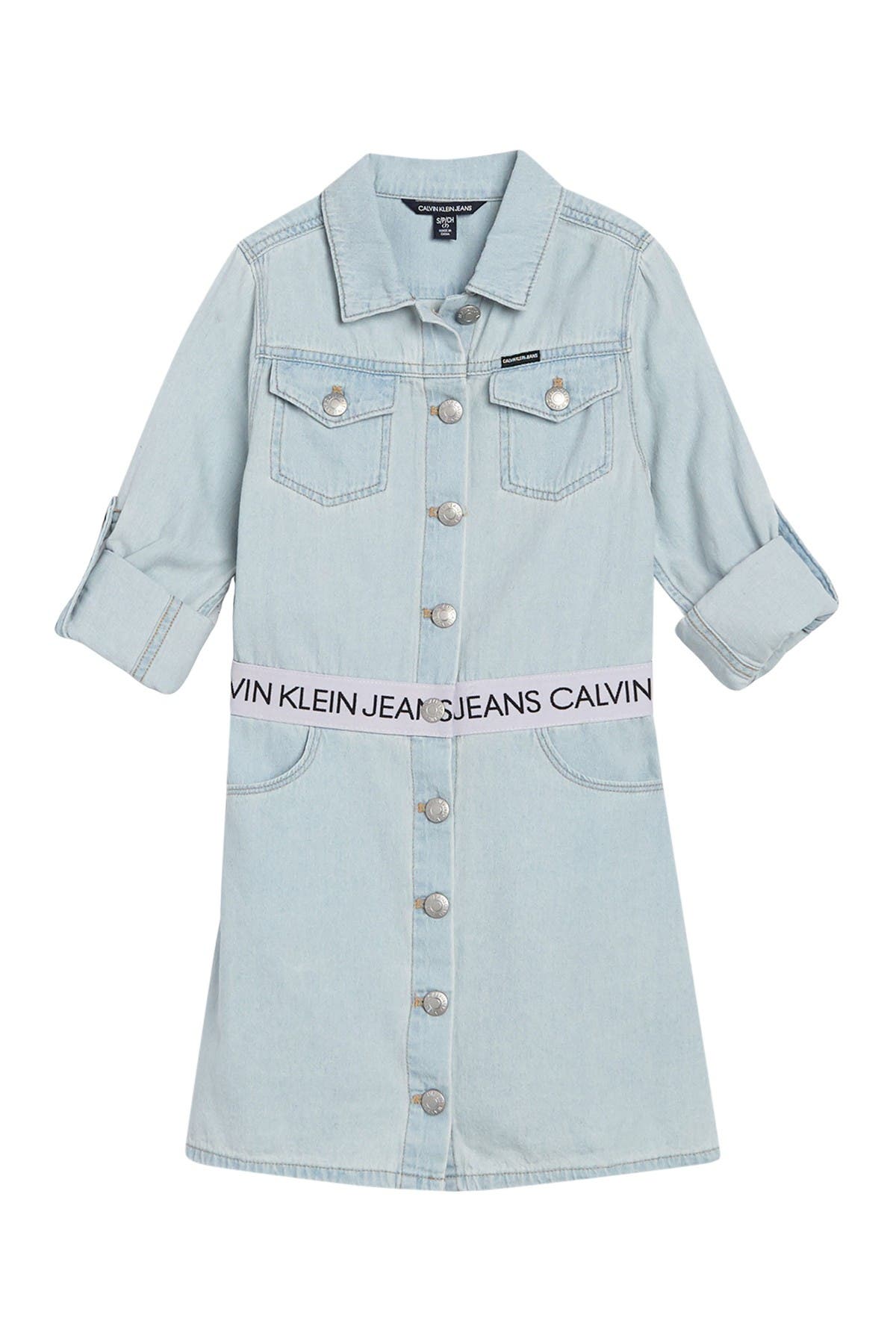 calvin klein trucker dress