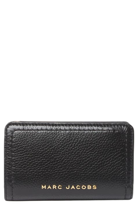 Marc Jacobs Topstitched Compact Zip Wallet | Nordstromrack