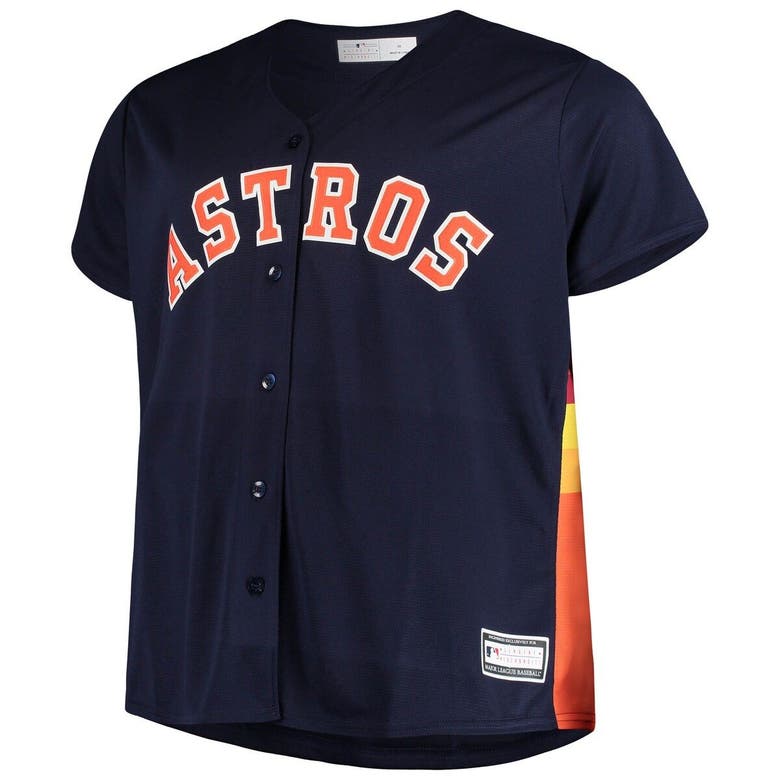 Lids Jose Altuve Houston Astros Big & Tall Replica Player Jersey - Orange