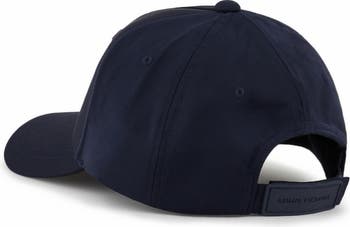 Armani Exchange Logo Baseball Cap Navy