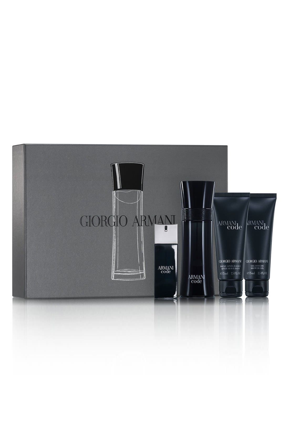 armani code for men set