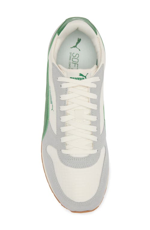 Puma Sr Siege Sneaker In Smokey Gray-ivory-green