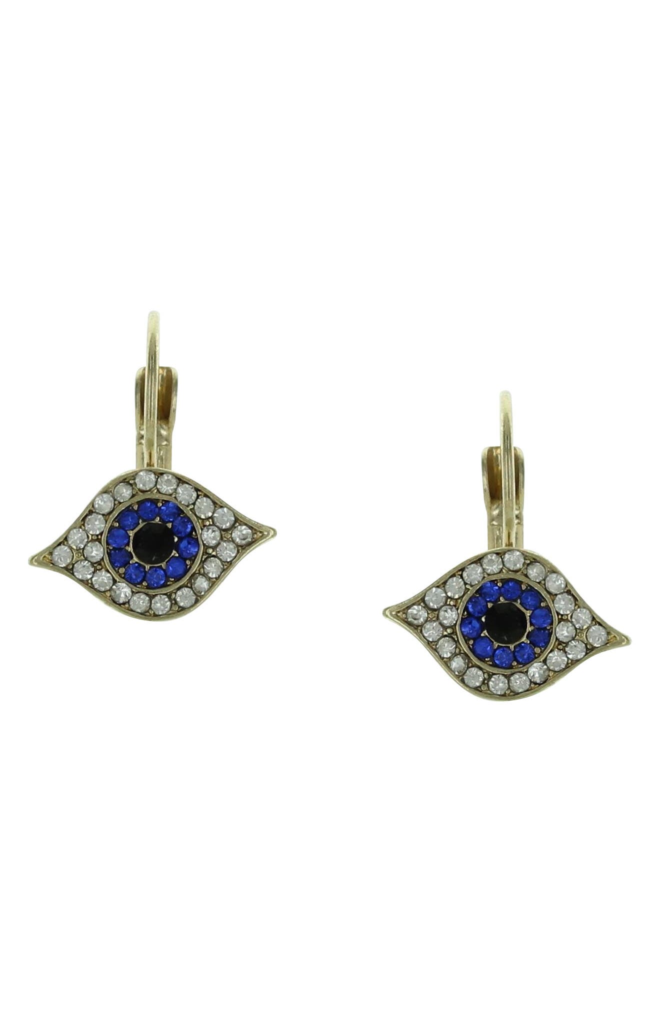 gucci eye earrings