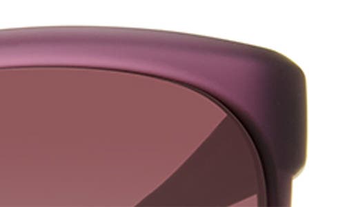 Shop Eddie Bauer 58mm Rectangle Sunglasses In Purple/burgundy
