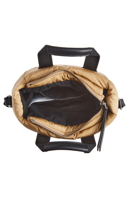 MONCLER MONCLER MICRO CARADOC PUFFER CROSSBODY TOTE