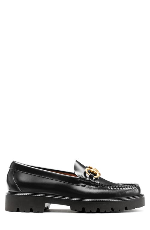 Shop G.h.bass Lincoln Super Bit Loafer In Black