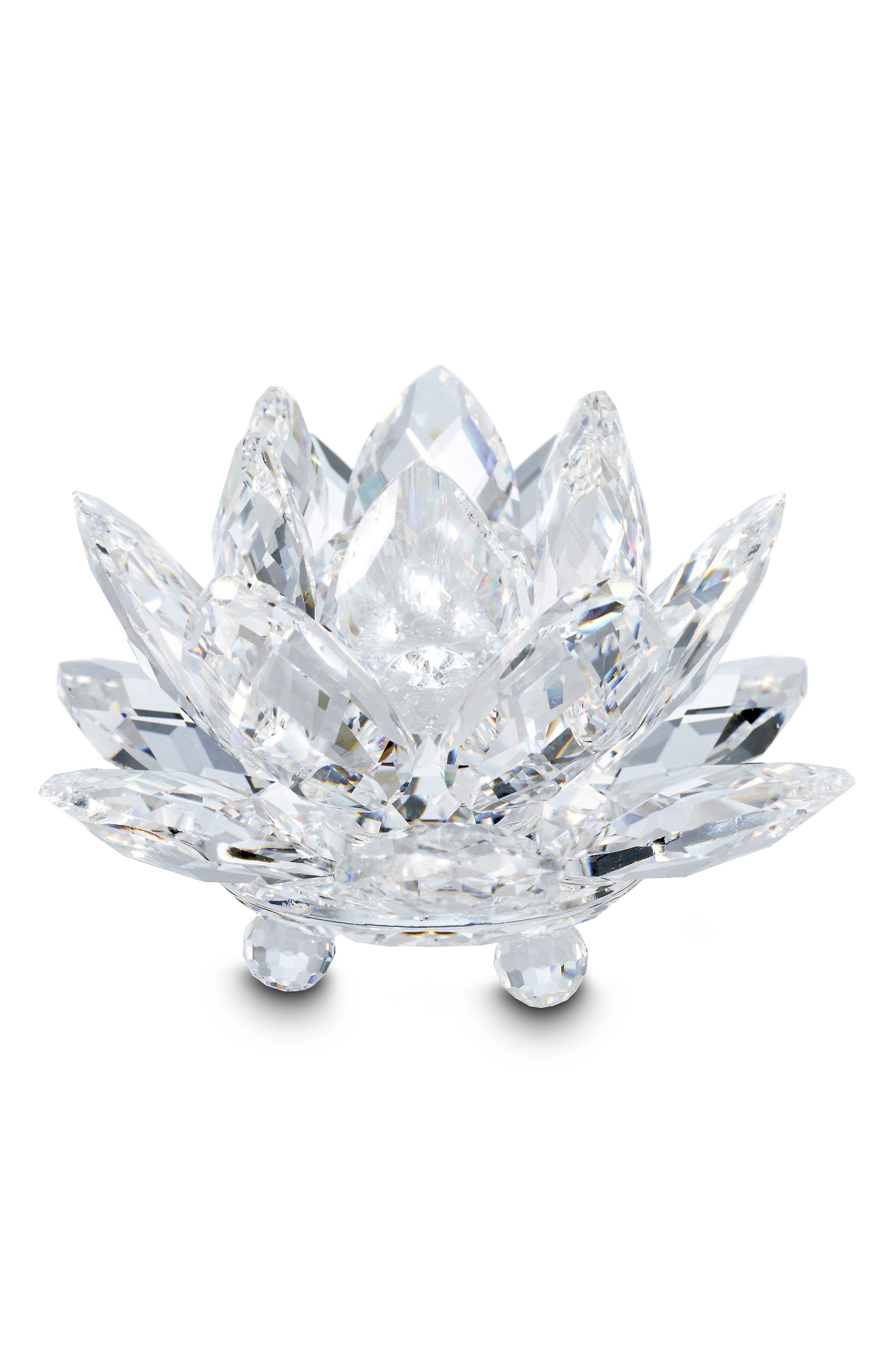 Swarovski Water Lily Crystal Candleholder Nordstrom