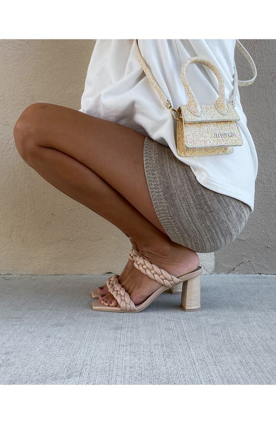 Dolce Vita Paily Braided Sandal In Cream Stella
