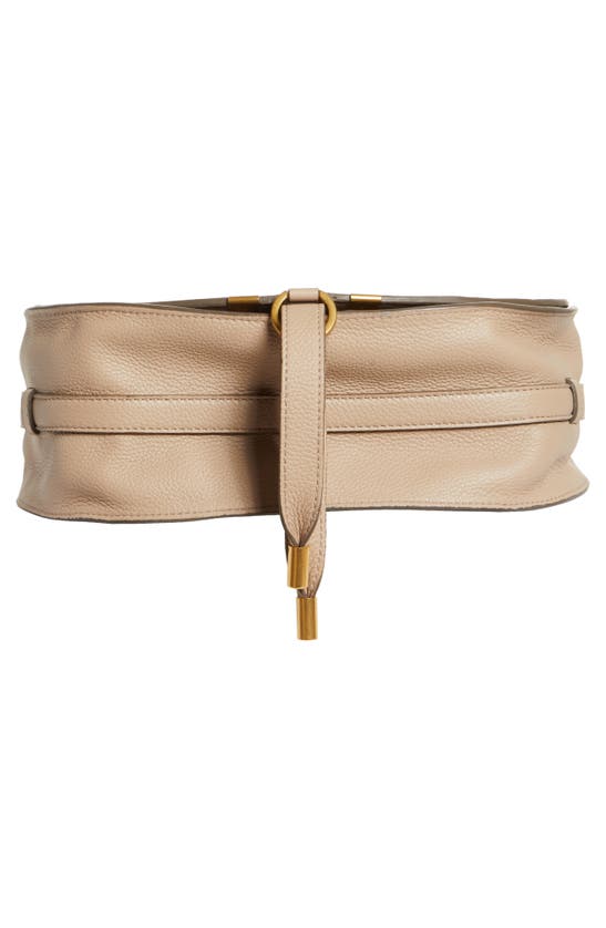 Chloé Pochette nomade beige Marcie