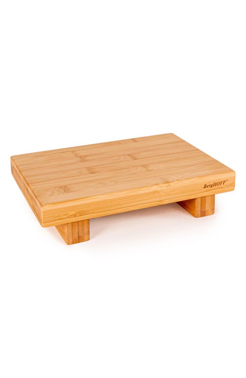 Berghoff Set Of 2 Bamboo Sushi Tray Set In Beige