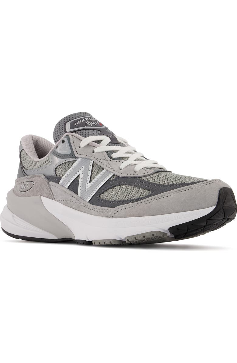 New Balance Made in USA 990 v6 Sneaker, Main, color, Grey/ Grey