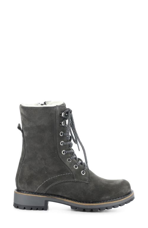 Bos. & Co. Carter Waterproof Platform Boot In Grey
