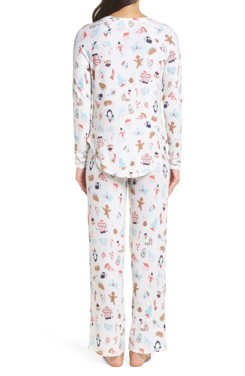 Make + Model Knit Girlfriend Pajamas, Alternate, color, 