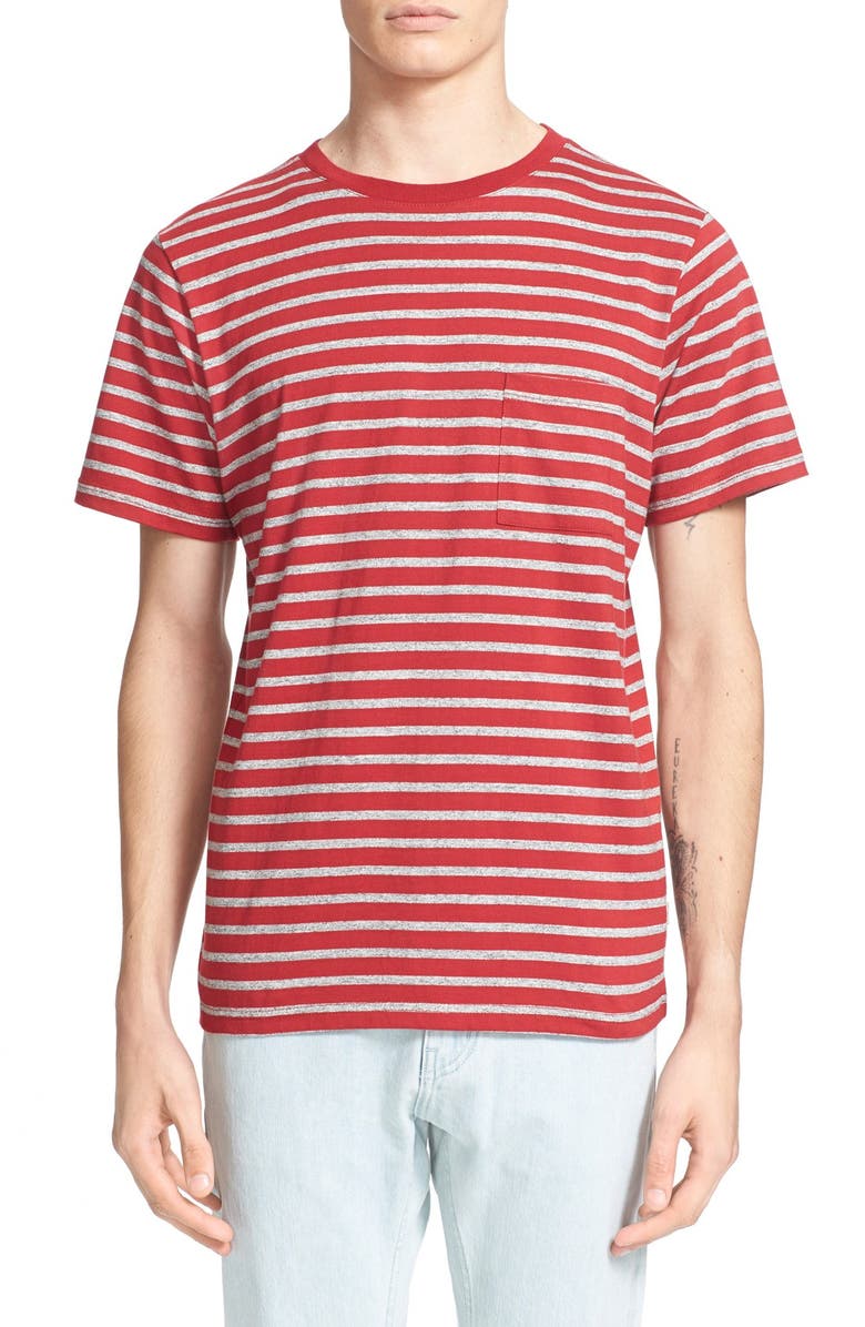 Saturdays NYC 'Randall' Stripe Pocket T-Shirt | Nordstrom