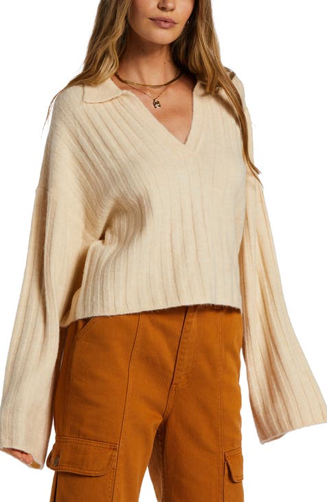 Lucky Brand Cable Stitch V-Neck Sweater, Nordstrom