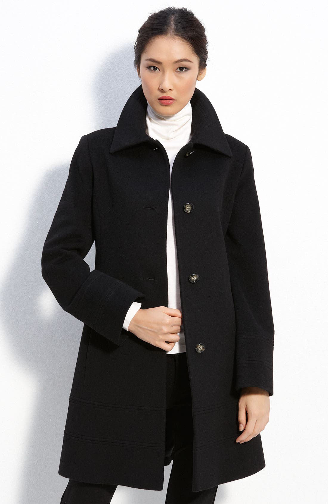 fleurette cashmere coat