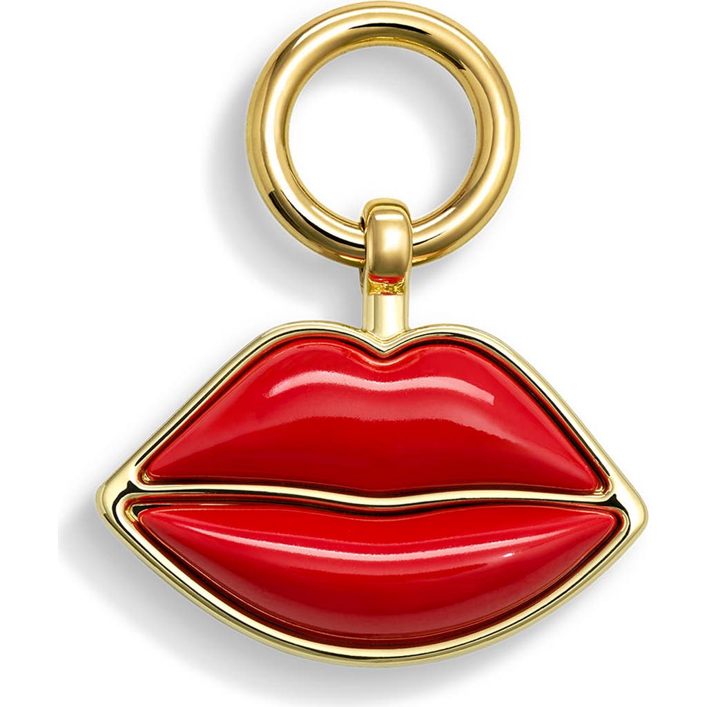 Carolina Herrera The Charm Accessory In Red Lips