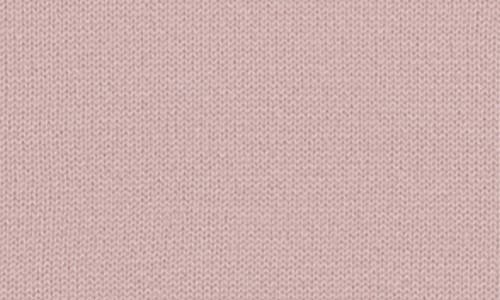 Feltman Brothers Ruffle Hem Cotton Sweater & Pants Set In Mauve