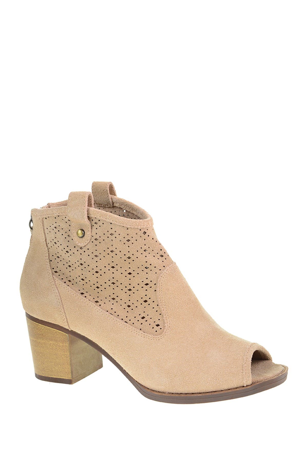 Dirty Laundry | Trixie Peep Toe Suede 