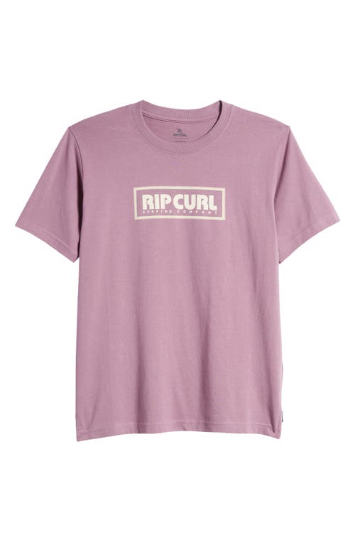 Rip Curl Kids' Big Mumma Icon Graphic Cotton T-Shirt Dusty Purple at Nordstrom,