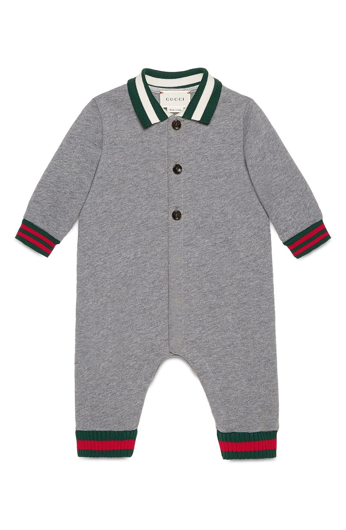 Gucci Knit Romper (Baby Boys) Nordstrom