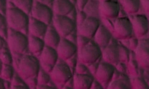 Shop Brahmin Lennon Croc Embossed Leather Card Case In Sugar Plum