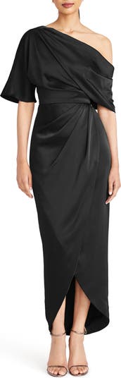 Theia Rayna Drape One-Shoulder Gown | Nordstrom