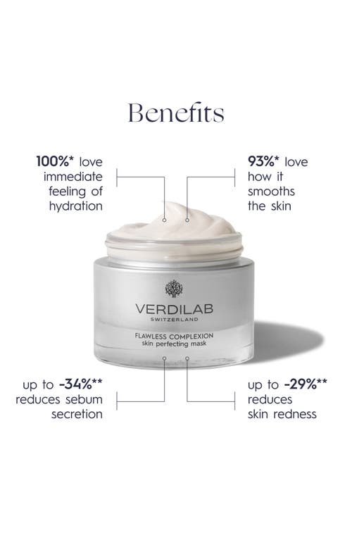 Verdilab Flawless Complexion Skin Perfecting Mask In No Color