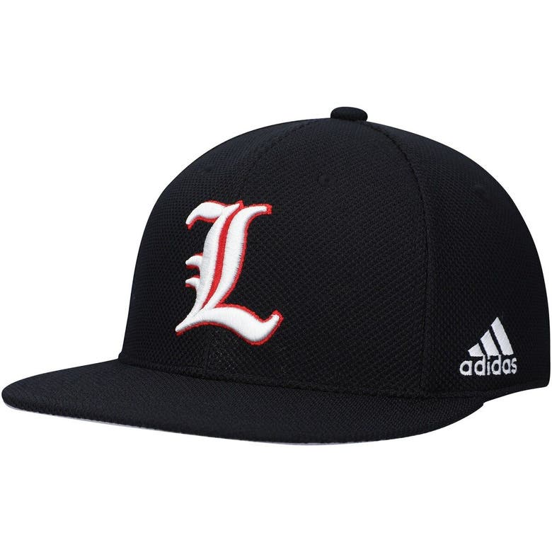 Shop Adidas Originals Adidas Black Louisville Cardinals On-field Baseball Fitted Hat