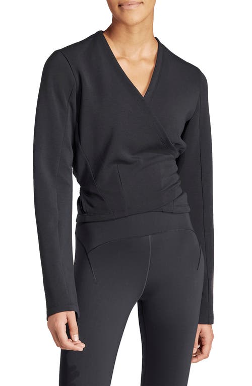 adidas Yoga Cover-Up Top Black at Nordstrom,