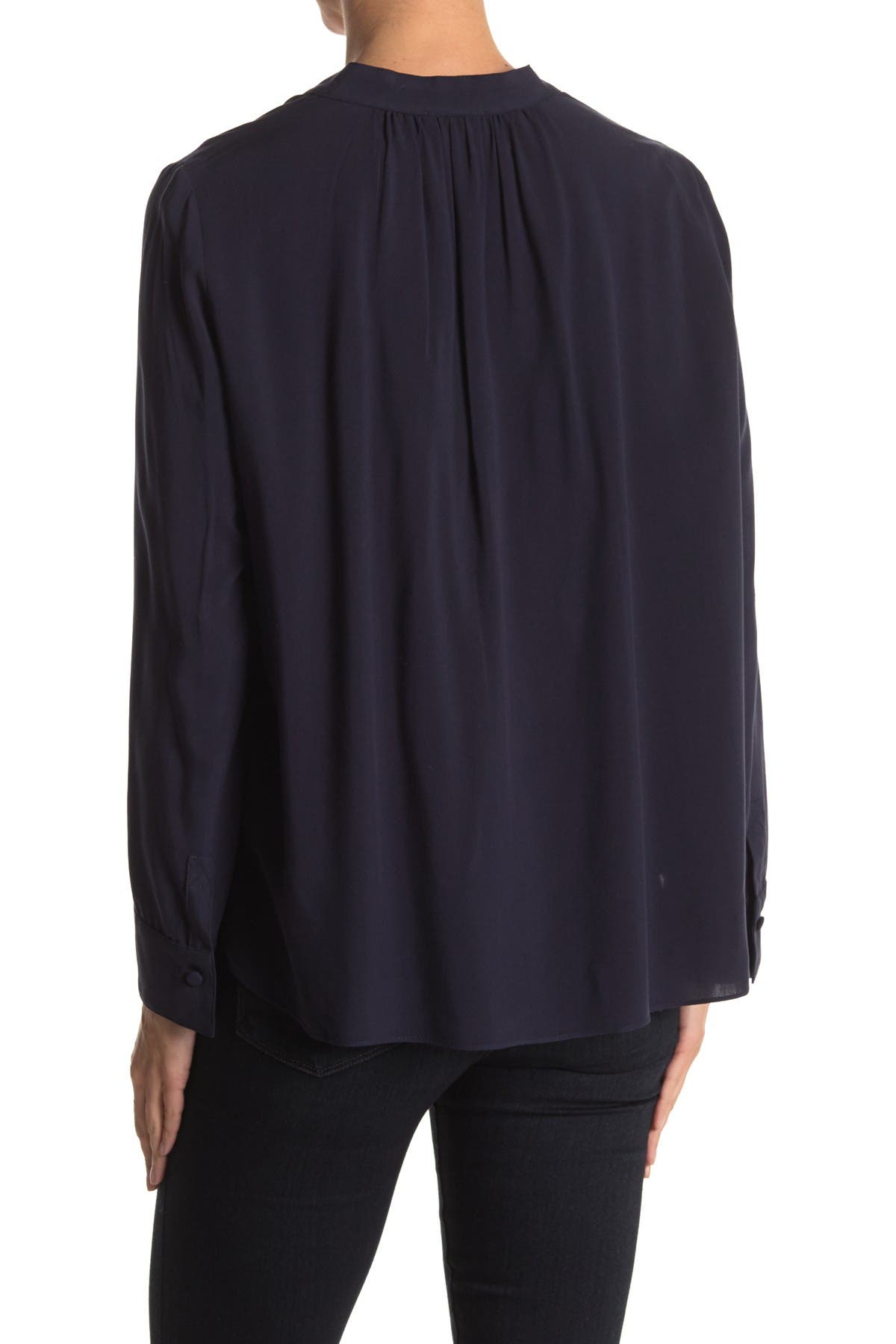 Zadig & Voltaire Tink V-neck Blouse In Open Blue32