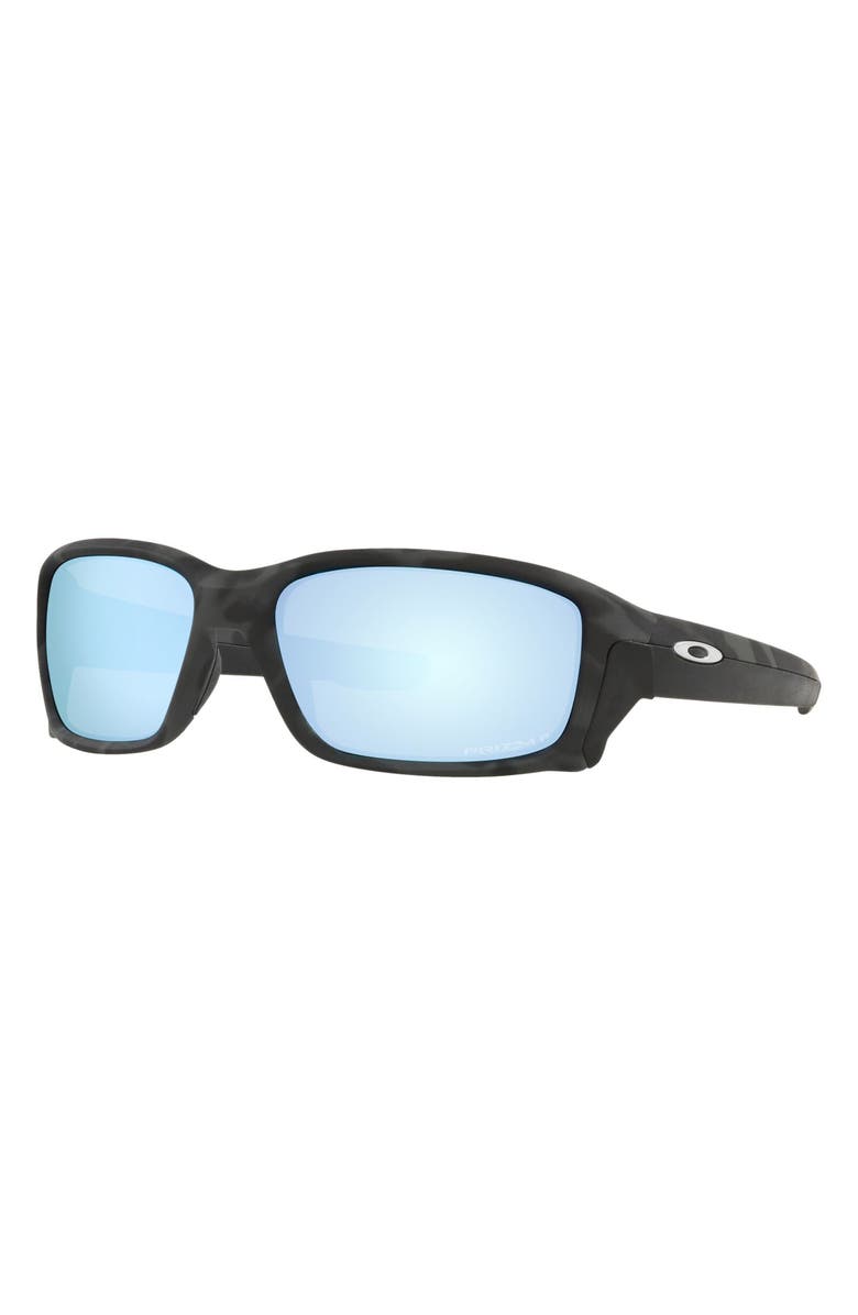 Oakley Straightlink 61mm Polarized Sunglasses, Alternate, color, 