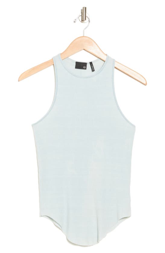 Ag Knit Sleeveless Top In Blue