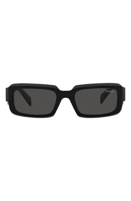 Prada 55mm Cat Eye Sunglasses in Black at Nordstrom