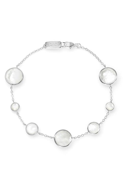 Ippolita Mother-of-Pearl Link Bracelet in Silver at Nordstrom, Size 2