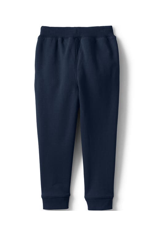 Lands' End School Uniform Kids Jogger Sweatpants In Classic Navy