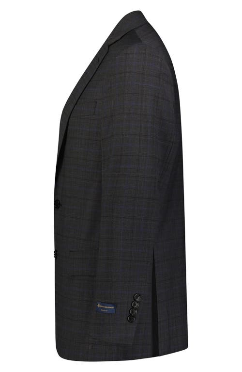 Shop Brooks Brothers Regent Fit Wool Blend Sport Coat In Charctonalwp