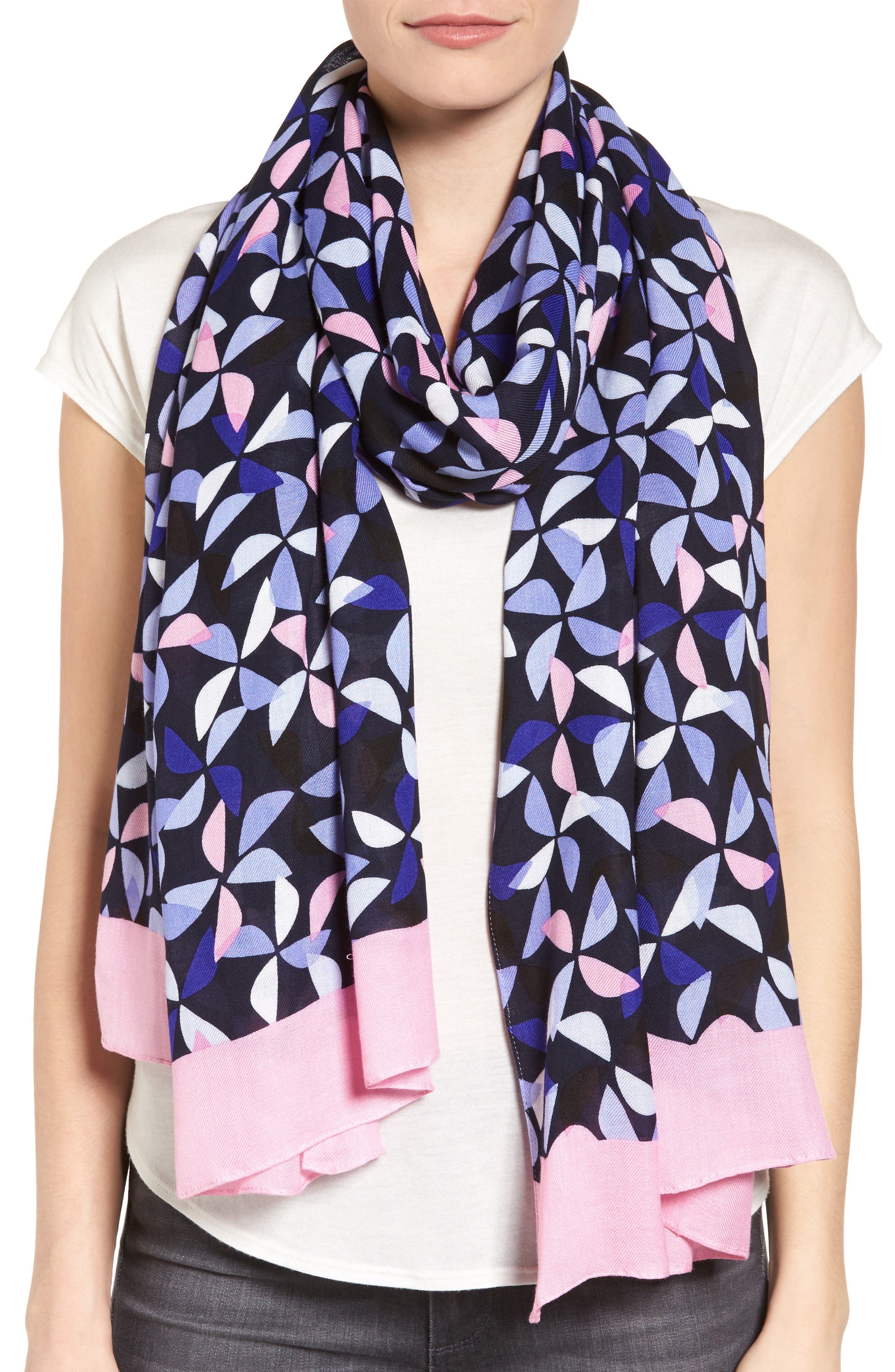 kate spade new york spinner print scarf Nordstrom