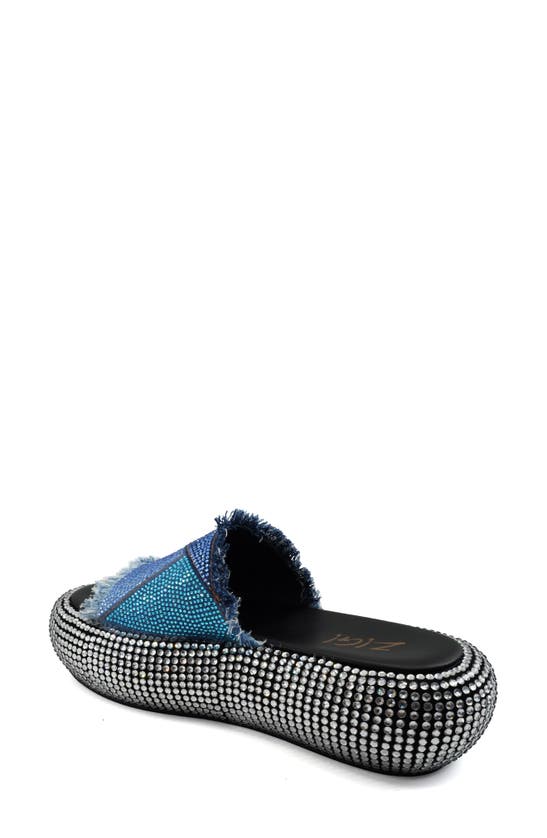 ZIGI ZIGI HAZEL PLATFORM SLIDE SANDAL