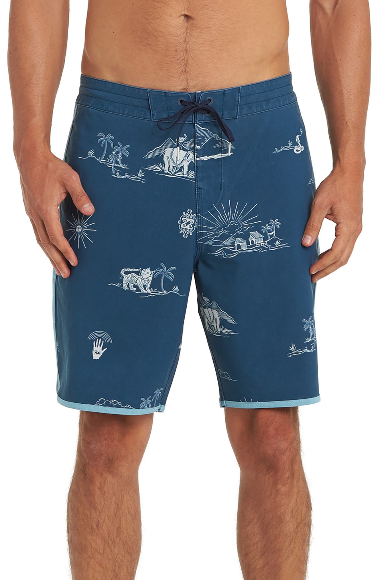 Billabong 73 X Lineup Board Shorts Nordstrom