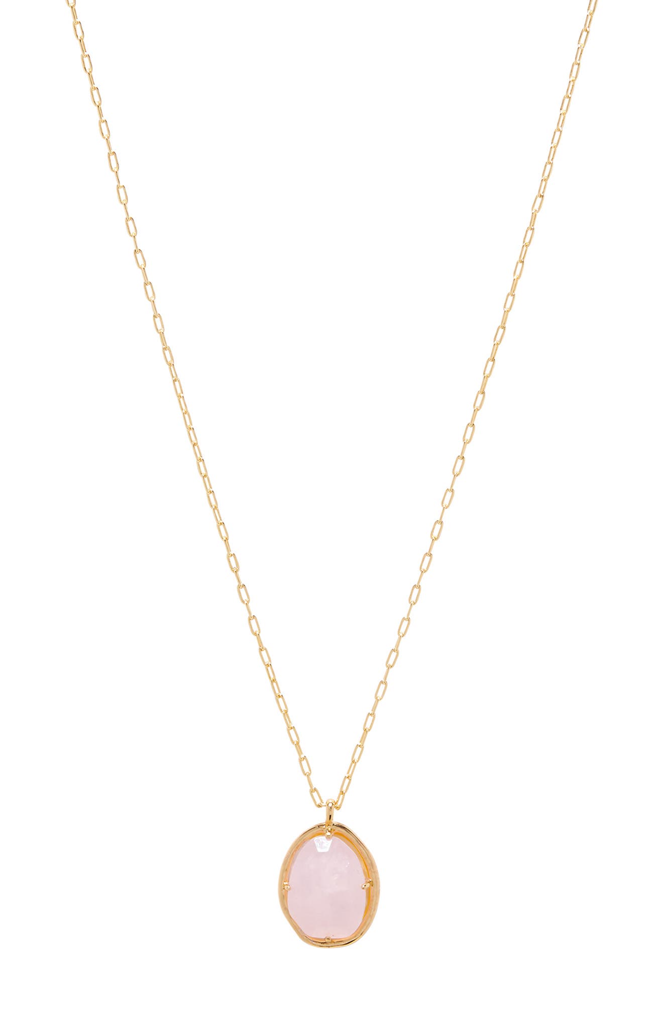 rose quartz necklace | Nordstrom