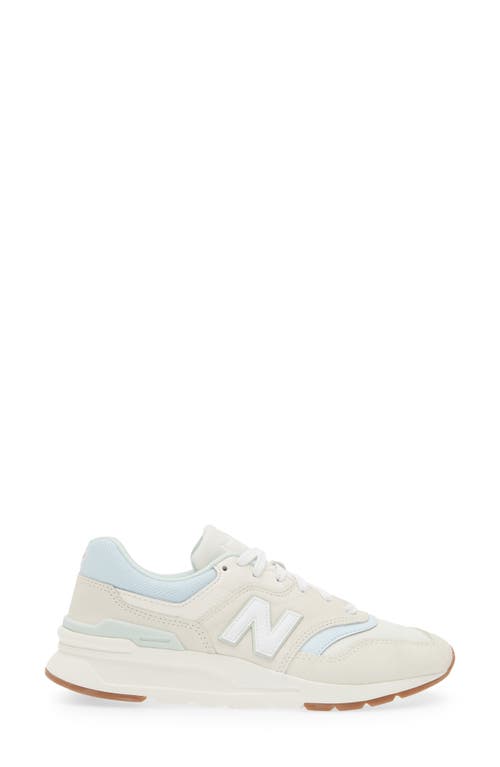 Shop New Balance 997 H Sneaker In Sea Salt/quarry Blue
