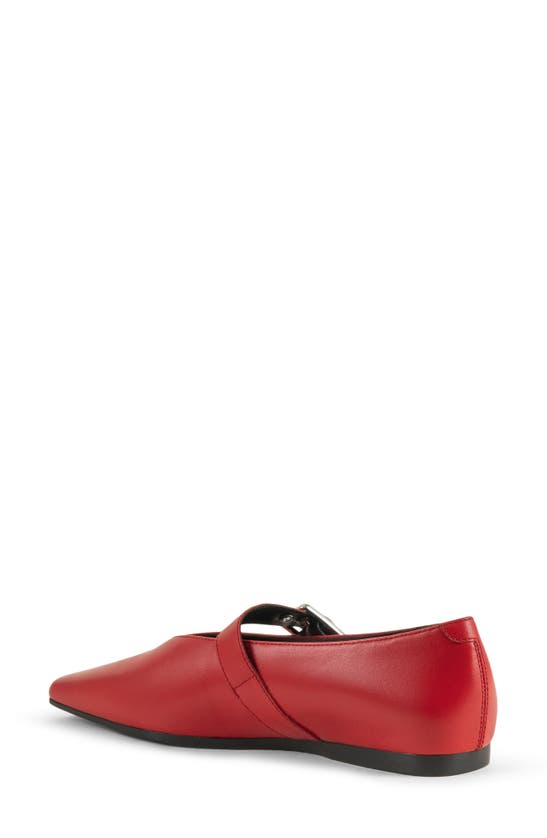 Shop Vagabond Shoemakers Wioletta Mary Jane Flat In Bright Red